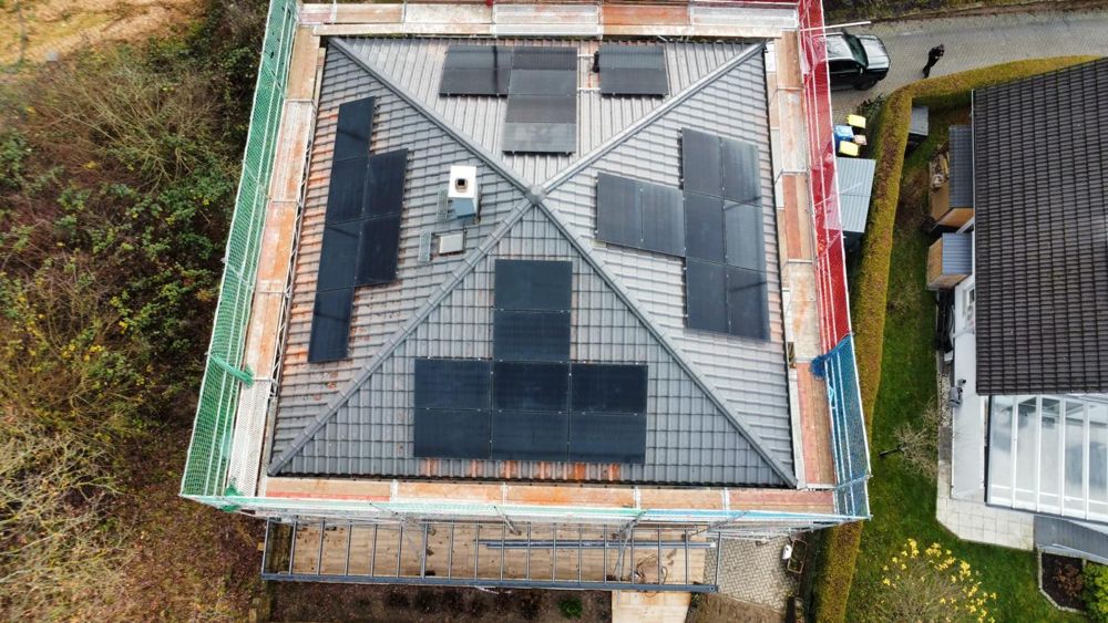 Fertige PV-Dachanlage – Referenz Galitsch Energie