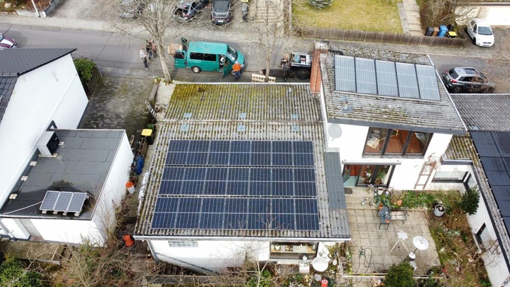Solaranlage mit Unterkonstruktion – Referenzprojekt