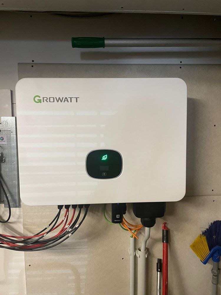 Detail einer Solarinstallation – Galitsch Energie